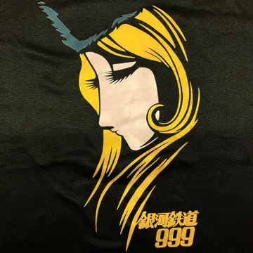 새상품 마츠모토 레이지 '은하철도 999' 메텔 티셔츠