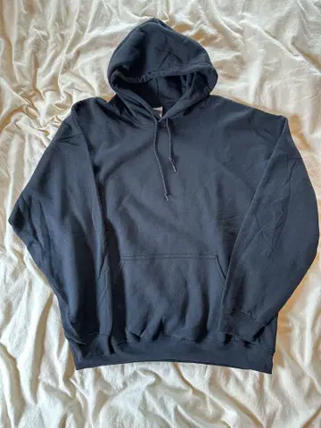 GILDAN 무지 후드티 블랙 XL 데드스탁 미사용 새상품