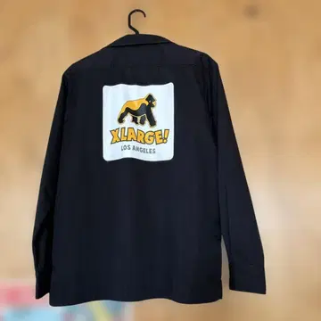 XLARGE 셔츠 자켓 블랙