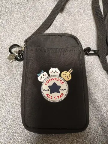 CONVERSE 치이카와 (먼작귀) 숄더백 블랙