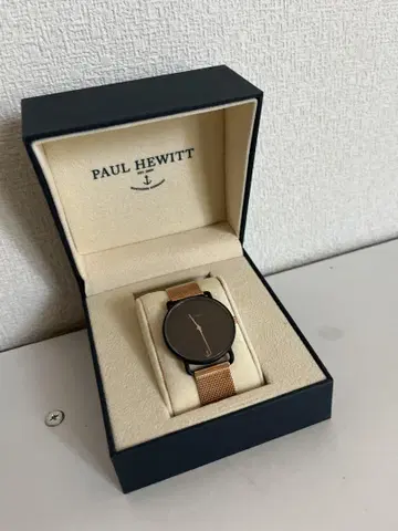 PAUL HEWITT 손목시계 블랙 골드