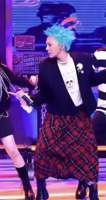 GDragon 착용 티셔츠 M 사이즈