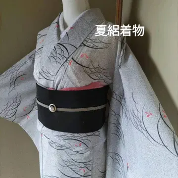 워셔블 여름 명주 기모노