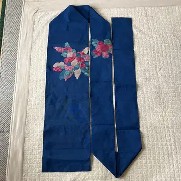 오비 꽃무늬 쇼와 레트로