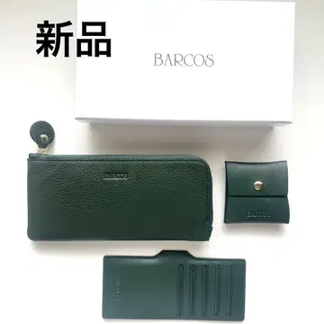 새상품 바르코스 BARCOS 굿럭 지갑 시르코로 장지갑