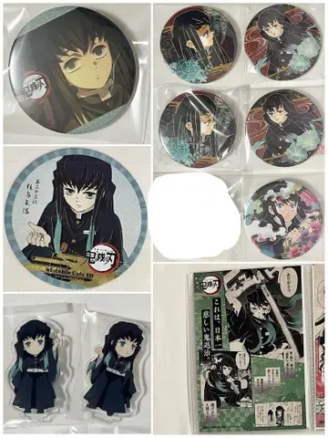 귀멸의 칼날 무이치로 원작 캔뱃지 ufotable 코스터 등