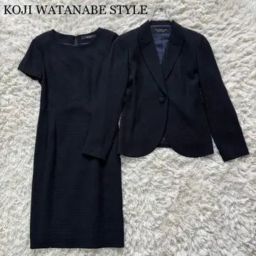 새상품급 KOJI WATANABE 원피스 셋업 포멀 다크 네이비 9