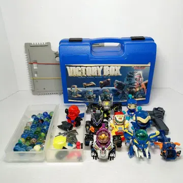 당시의 비다맨 부품 툴 빅토리 박스 여러 가지 묶음 판매 현재 상태