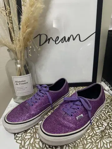 Vans 글리터 보라색 스니커즈