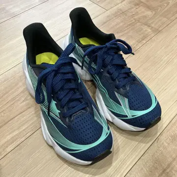 PR 21.5 네이비/그린 스니커즈