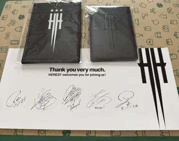 the GazettE 굿즈