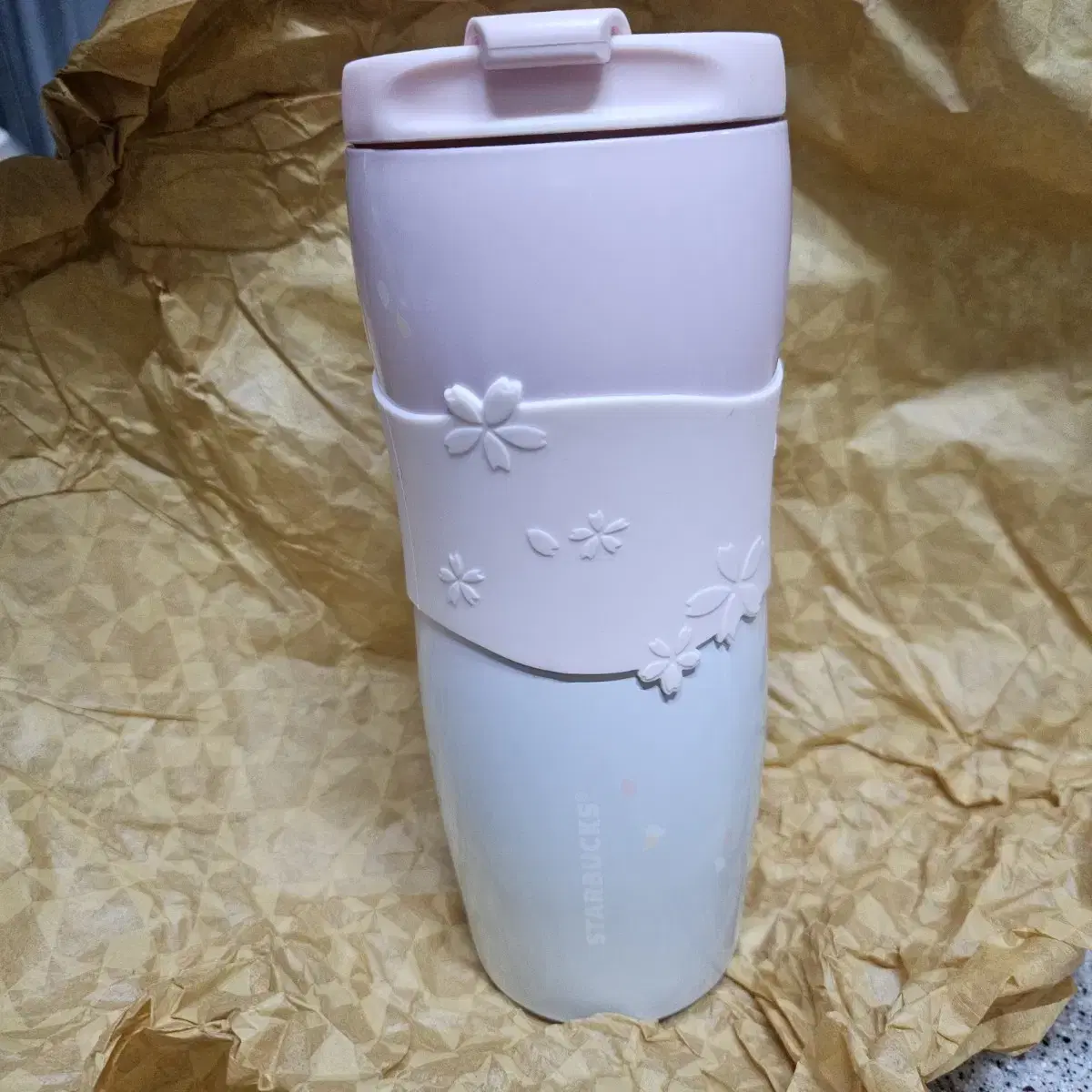 새상품) 스타벅스 텀블러 19 체리블라썸 SS 루시 밴드 355ml