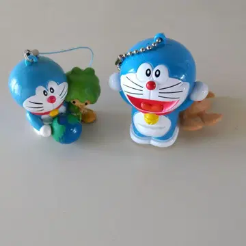 도라에몽 키링 2개 세트