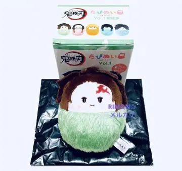귀멸의 칼날 카마도 탄지로 타피누이 봉제 인형 키링