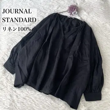 JOURNAL STANDARD 린넨 100% 개더 스키퍼 벌룬