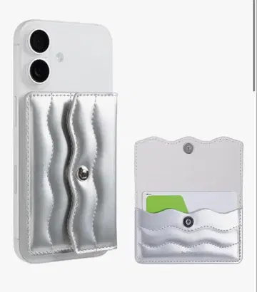 Hami iFace BeBling MagSafe 대응 카드 케이스 실버