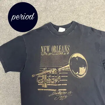 P1981 빈티지 90년대 NEW ORLEANS 재즈 티셔츠