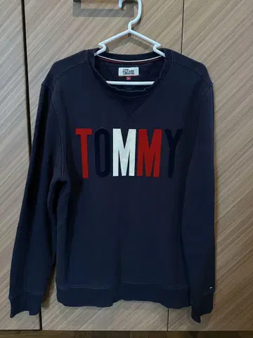 Tommy Hilfiger 네이비 로고 트레이닝복