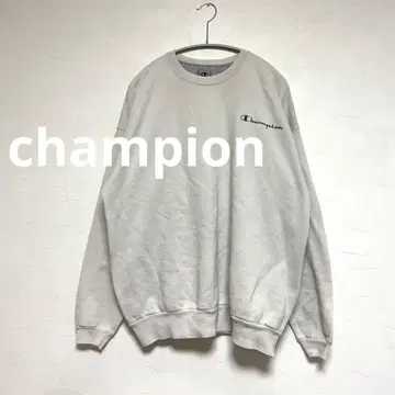 챔피온 champion 맨투맨 이탈리아제 베이지 그레이 XL