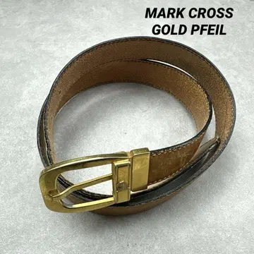 MARK CROSS 벨트 버클 GOLD PFEIL 벨트