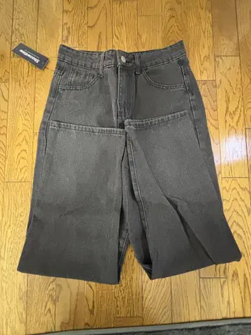 빈티지 워시 와이드 데님 팬츠