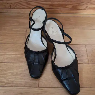 블랙 뮬 23cm EE 폭