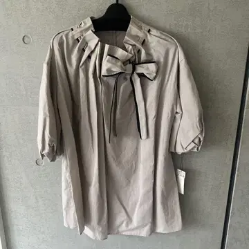 시착만 한 상품 FEmNNEL 야마다야 리본 포함 셔츠 9호