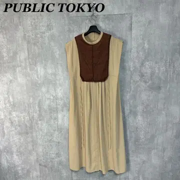 PUBLIC TOKYO 슬리브리스 원피스