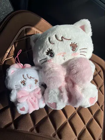 mikko characters 안아주는 리본 봉제 인형 마스코트 무스