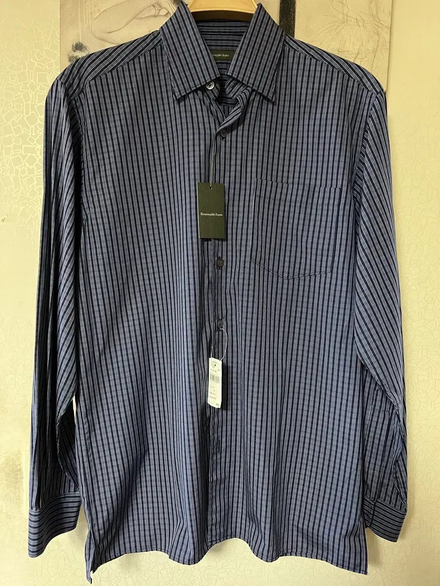 Ermenegildo Zegna Stripe Shirt, Size M (105)