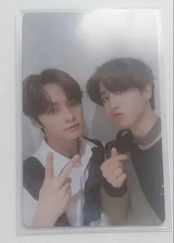 Stray Kids 스키즈 HAN Leeknow 유닛 트레이딩 카드 된장