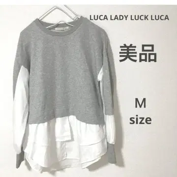 LUCA LADY LUCK LUCA 셔츠 튜닉 긴팔 그레이