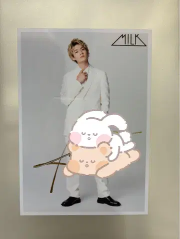 M!LK 사노 유토 브로마이드 사인 포함
