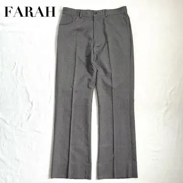 FARAH 슬랙스 퍼러 32 플레어 팬츠 부츠 컷