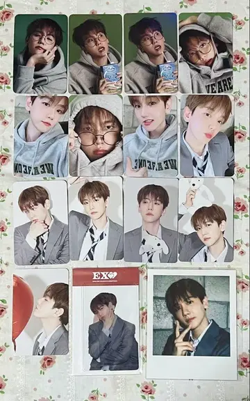 EXO 베키 트레이딩 카드 공식 세트