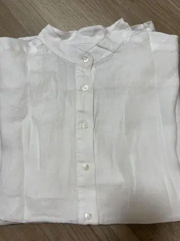 프레임워크 프렌치 린넨 밴드 카라