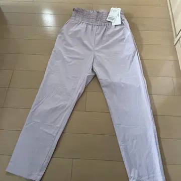 퍼플 허리밴딩 팬츠 새상품