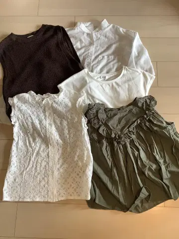LOWRYS FARM 여성용 상의 5종 세트 F 사이즈