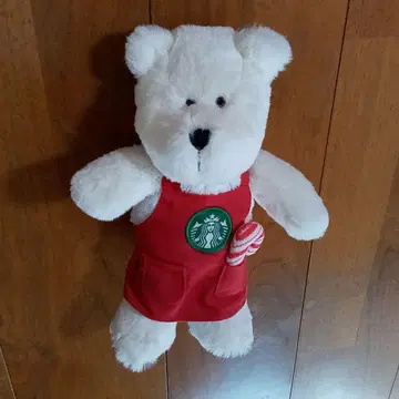 스타벅스 봉제 인형 곰 에이프런 포함