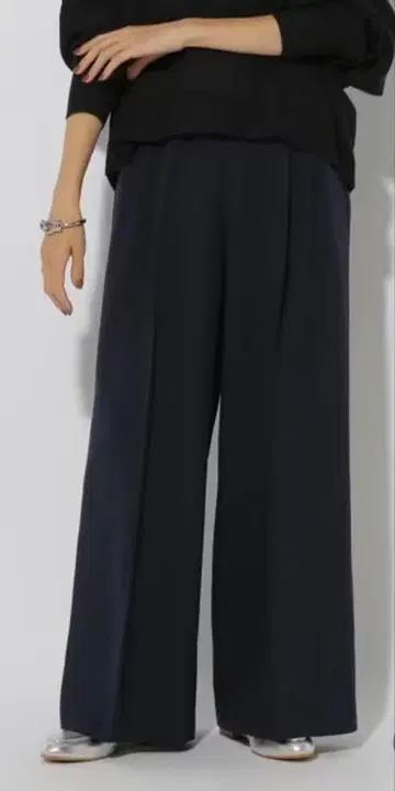 Elura 예쁜 쿠이 와이드 팬츠