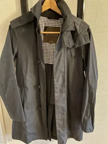 MACKINTOSH 다크 그레이 트렌치코트 36