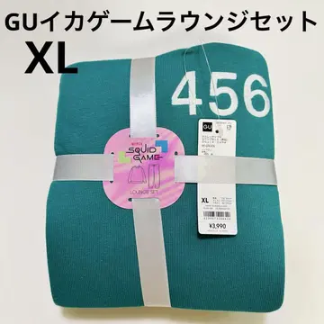 지유 오징어 게임 스트레치 소프트 라운지 세트 XL