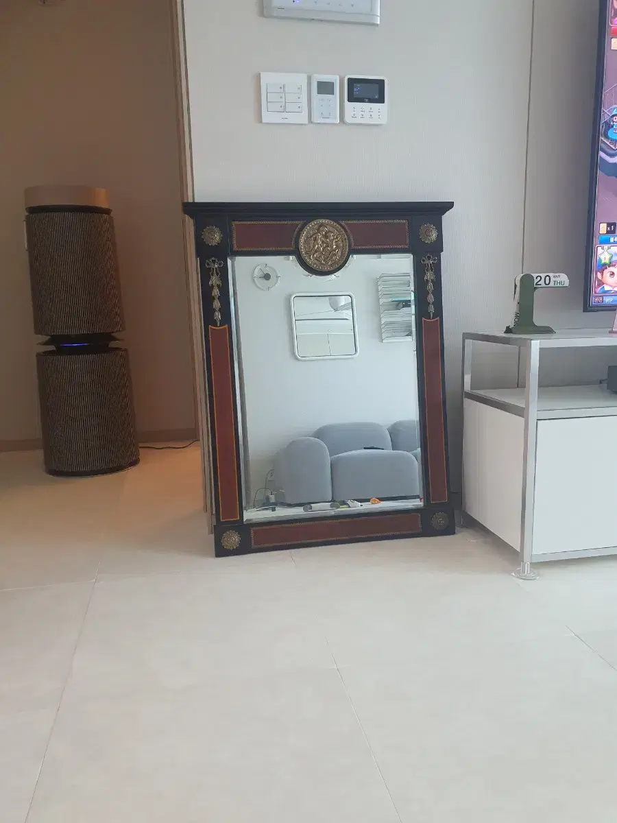 Antique vintage mirror
