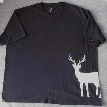 TNOC hokkaido 사슴 실루엣 티셔츠 XL SIZE
