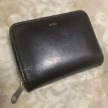 A.P.C 아페쎄 접이식 지갑 블랙
