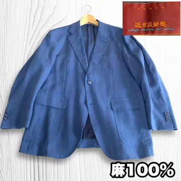 일품 구락부 린넨 100% 일본제 린넨 자켓 테일러드 자켓 봄/여름