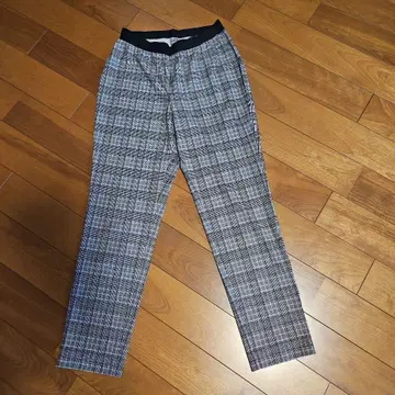 레리안 컨디션 최상 size7 체크 무늬 슬랙스