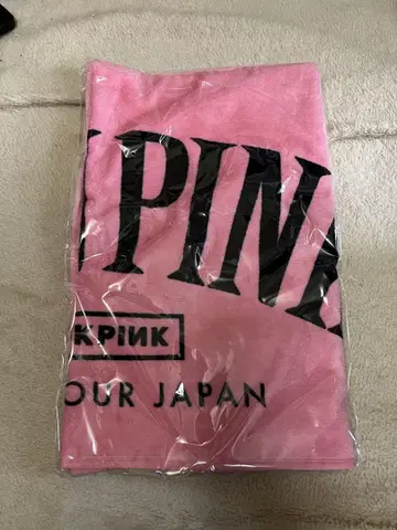 BLACKPINK 핑크 타월 WORLD TOUR JAPAN