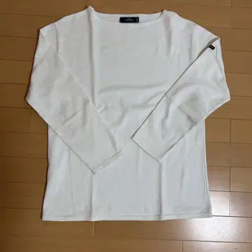 새상품급 세인트제임스 보트넥 롱T 화이트 M