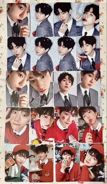 EXO 베키 트레이딩 카드 공식 세트